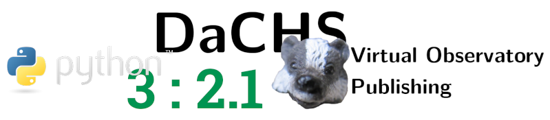 DaCHS and python logos